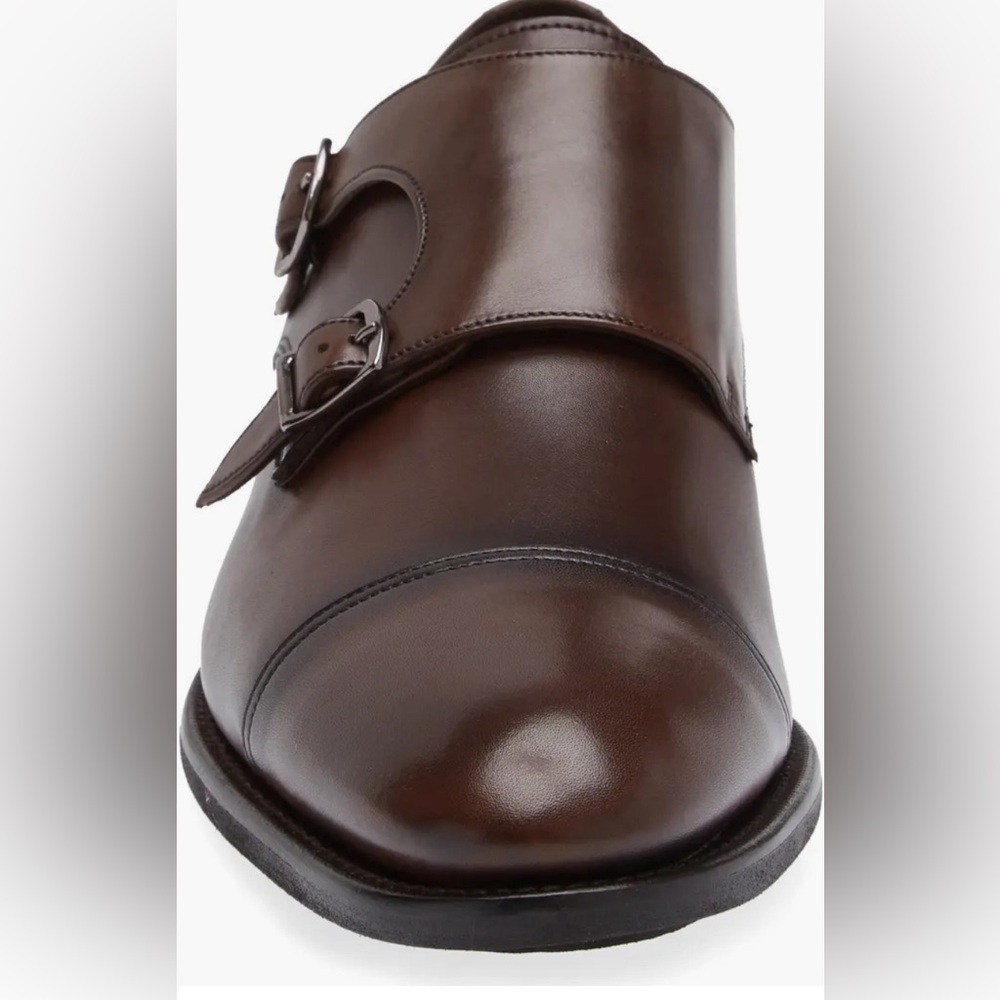 JUST IN: To Boot New York Hammill Cap Toe Double Monk Strap Shoe, Size 12US - Picture 2 of 6